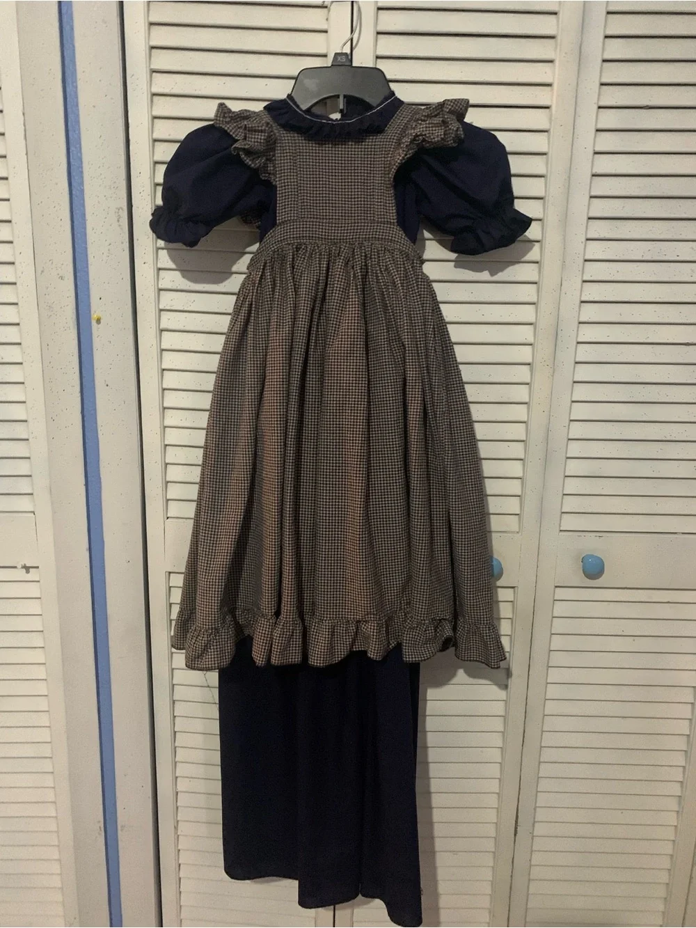 Toddler Girls Frontier Period Costume Dress